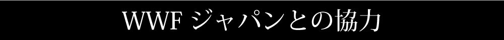 WWFジャパンとの協力